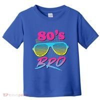 This Is My 80s Bro Costume Party Toddler T-Shirt thumb 0
