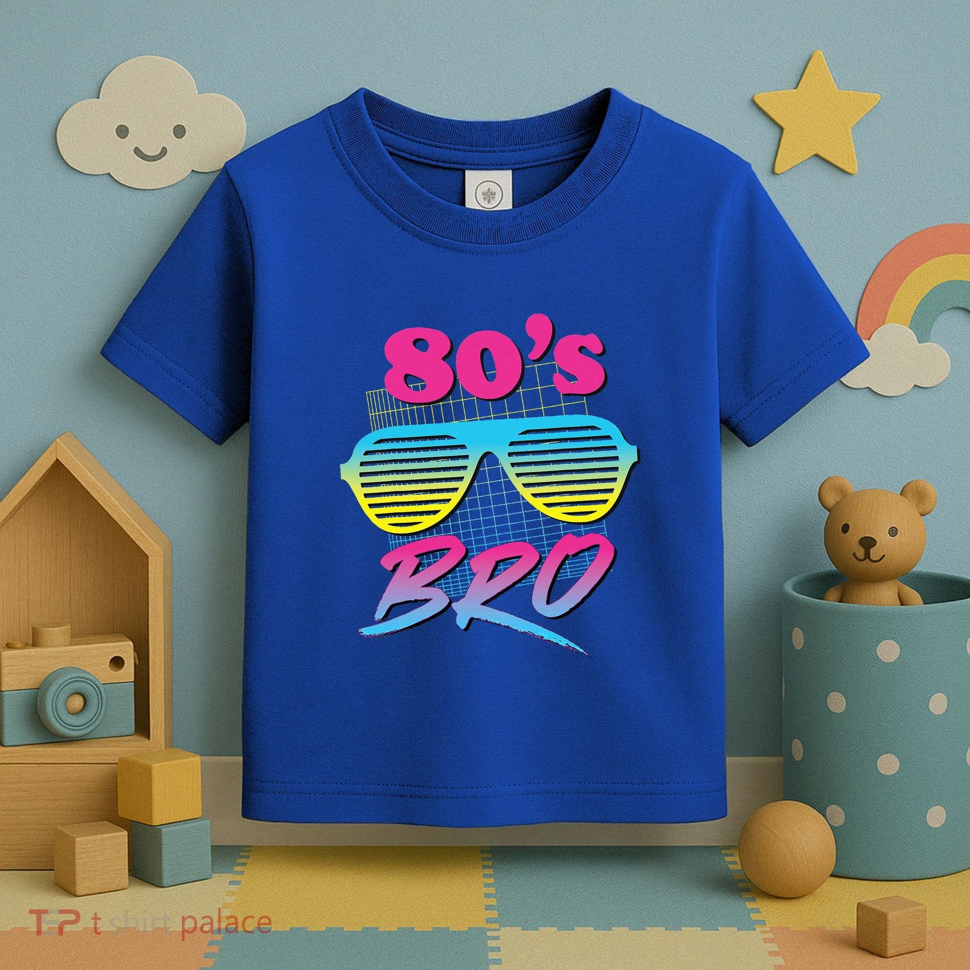 This Is My 80s Bro Costume Party Toddler T-Shirt