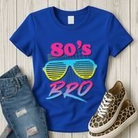 This Is My 80s Bro Costume Party Women's T-Shirt thumb 3