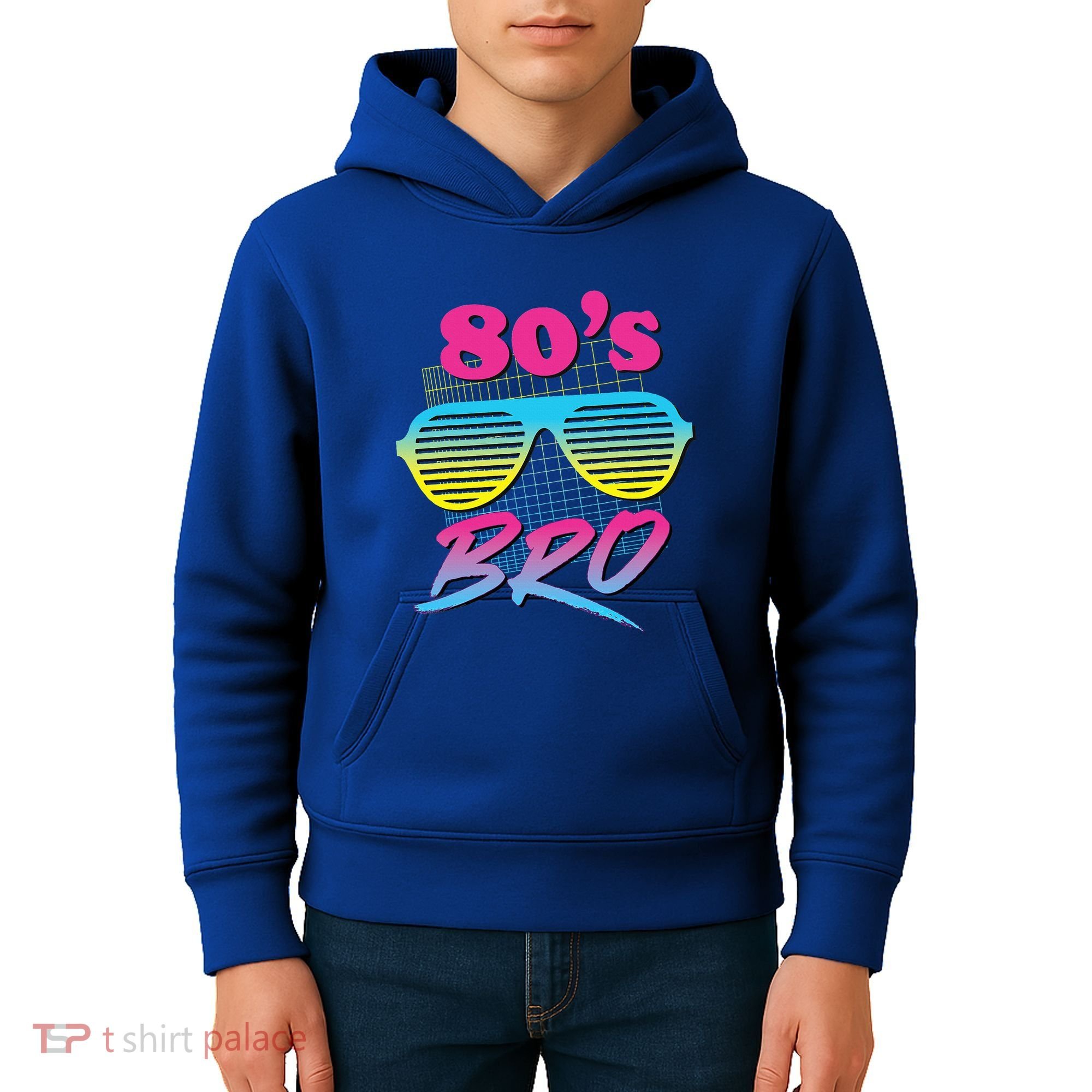 This Is My 80s Bro Costume Party Kids Hoodie