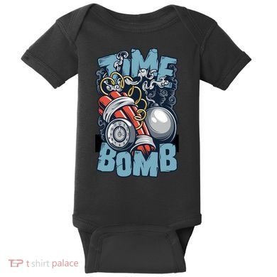 Time Ticking Bomb Baby Bodysuit
