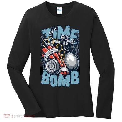 Time Ticking Bomb Women's Long Sleeve Shirt