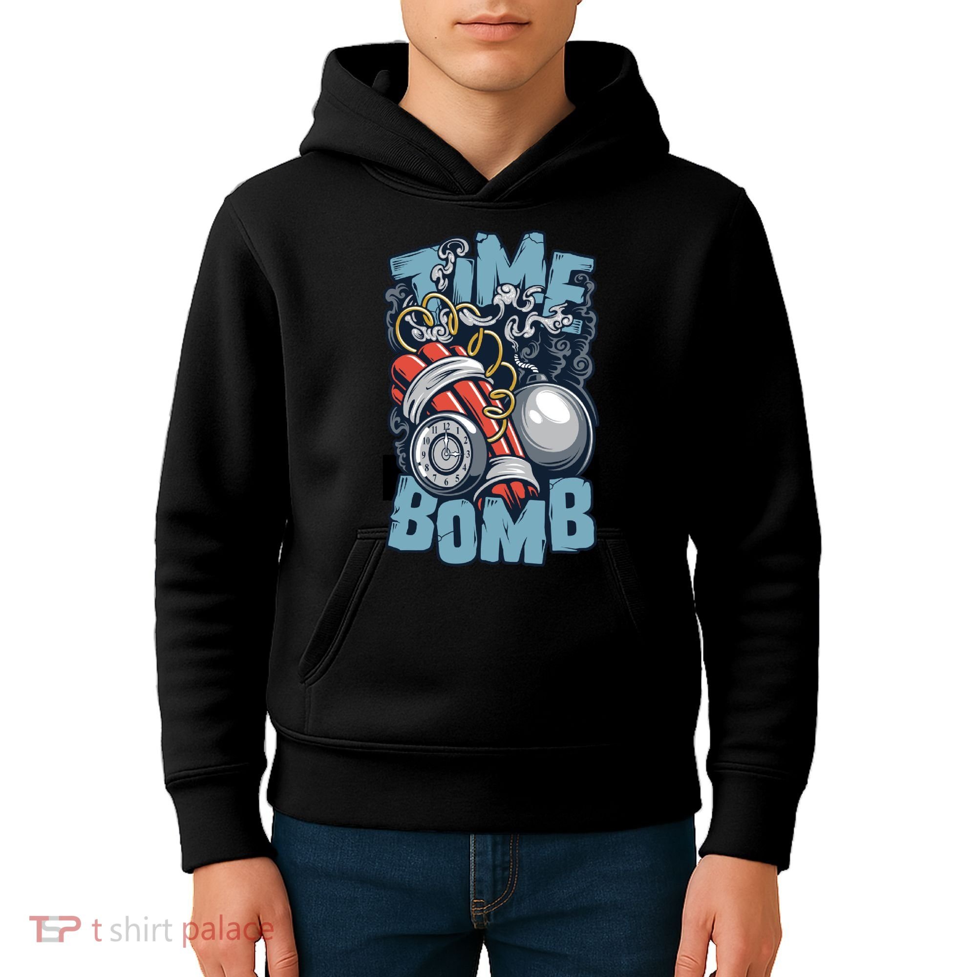 Time Ticking Bomb Kids Hoodie