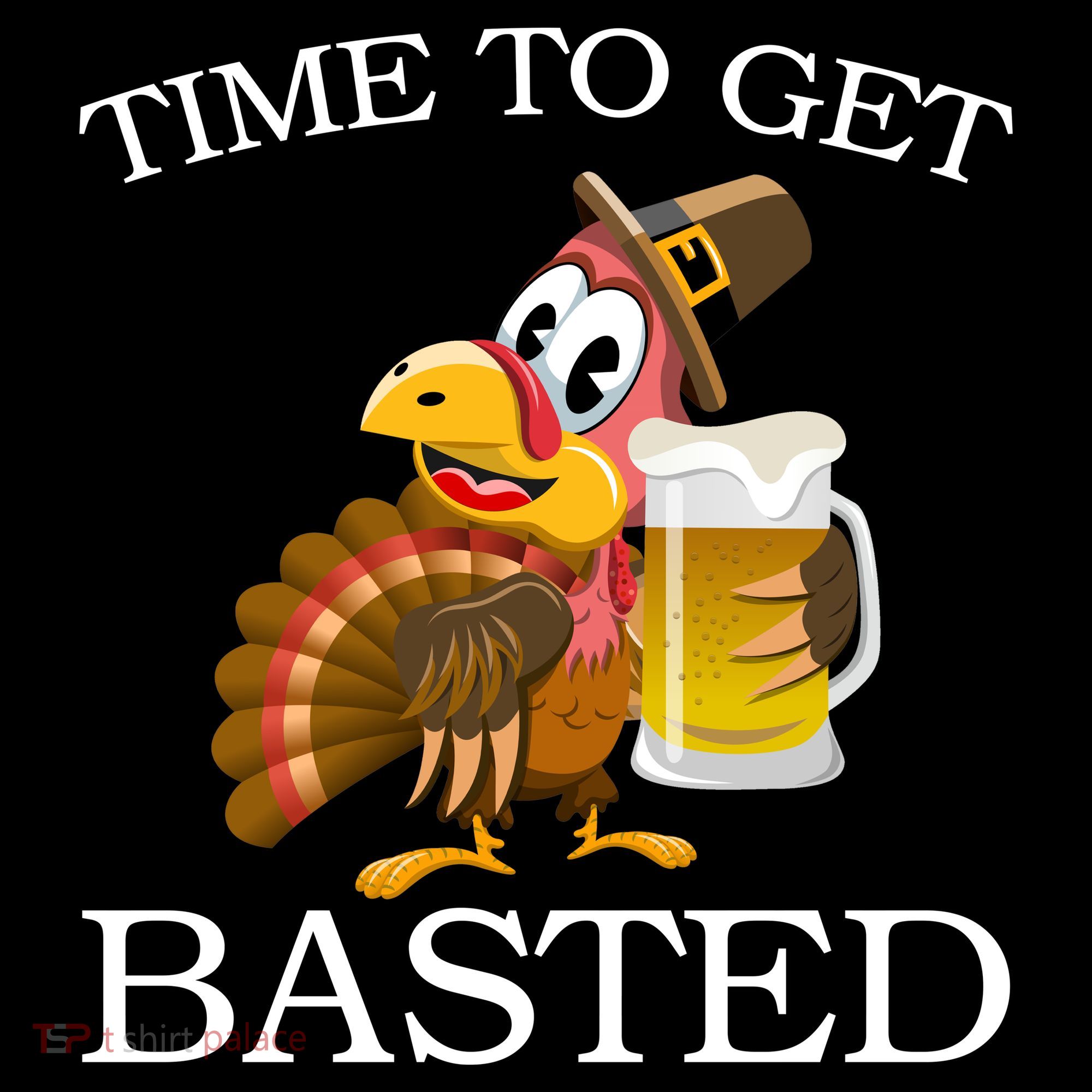 Time To Get Basted Funny Thanksgiving  Sweatshirt