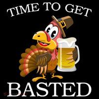 Time To Get Basted Funny Thanksgiving  Women's Hoodie thumb 2