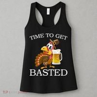 Time To Get Basted Funny Thanksgiving  Women's Tank Top thumb 3