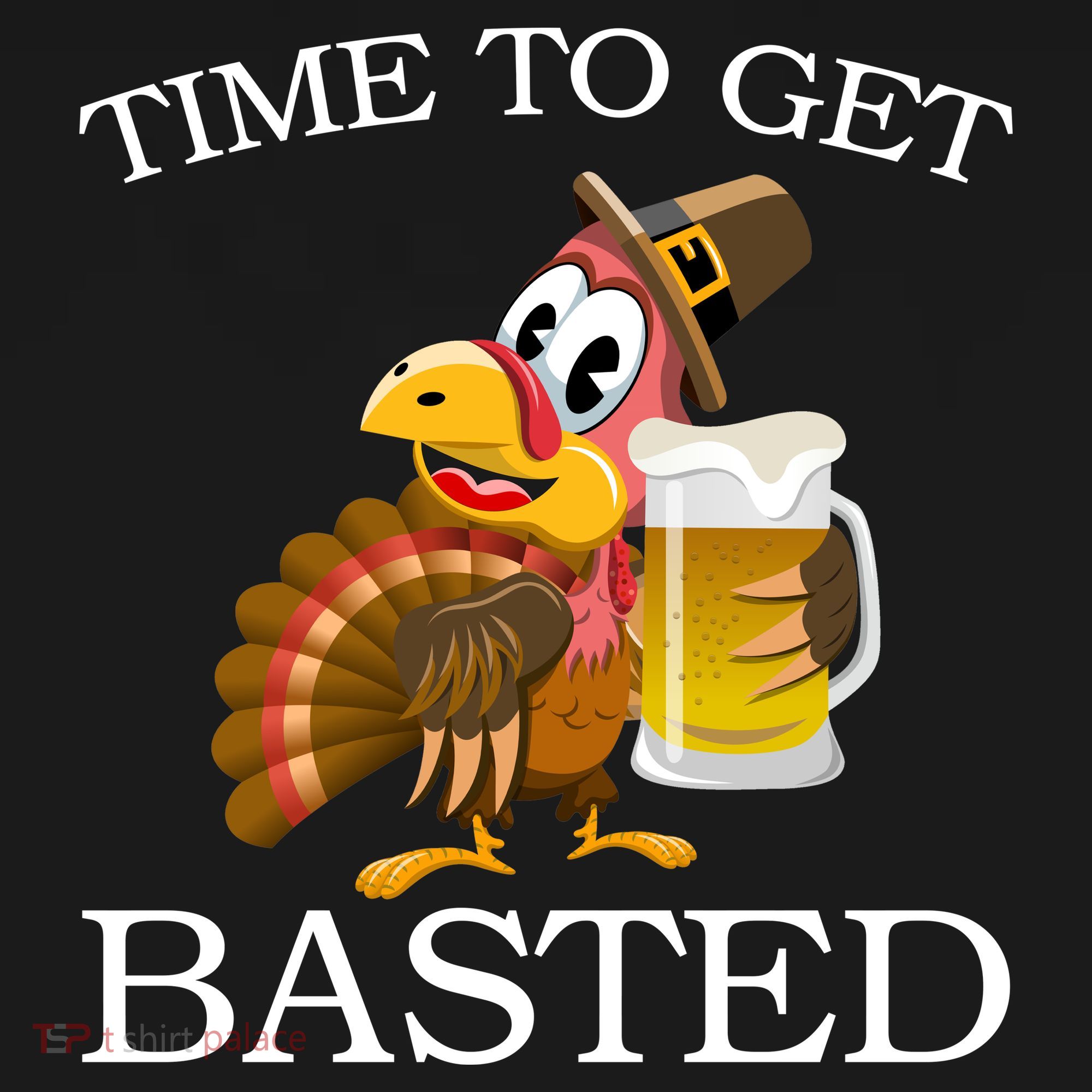 Time To Get Basted Funny Thanksgiving  Women's T-Shirt