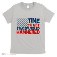 Time To Get Star Spangled Hammered T-Shirt thumb 0
