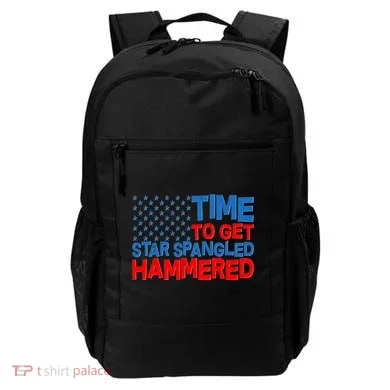 Time To Get Star Spangled Hammered Backpack