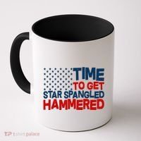 Time To Get Star Spangled Hammered Coffee Mug thumb 0