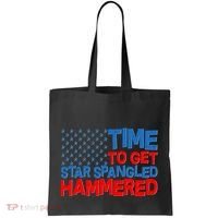 Time To Get Star Spangled Hammered Tote Bag thumb 0