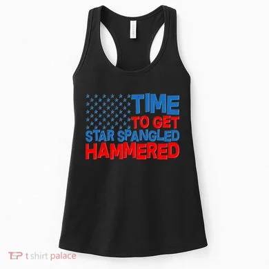Time To Get Star Spangled Hammered Women's Tank Top