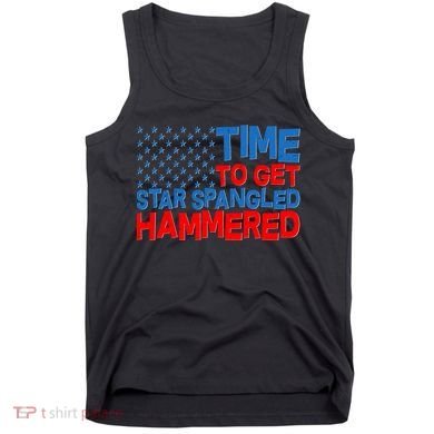 Time To Get Star Spangled Hammered Tank Top