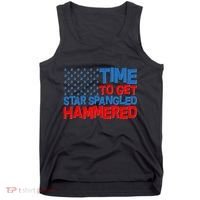Time To Get Star Spangled Hammered Tank Top thumb 0