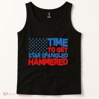 Time To Get Star Spangled Hammered Tank Top thumb 2