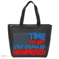 Time To Get Star Spangled Hammered Tote Bag thumb 0