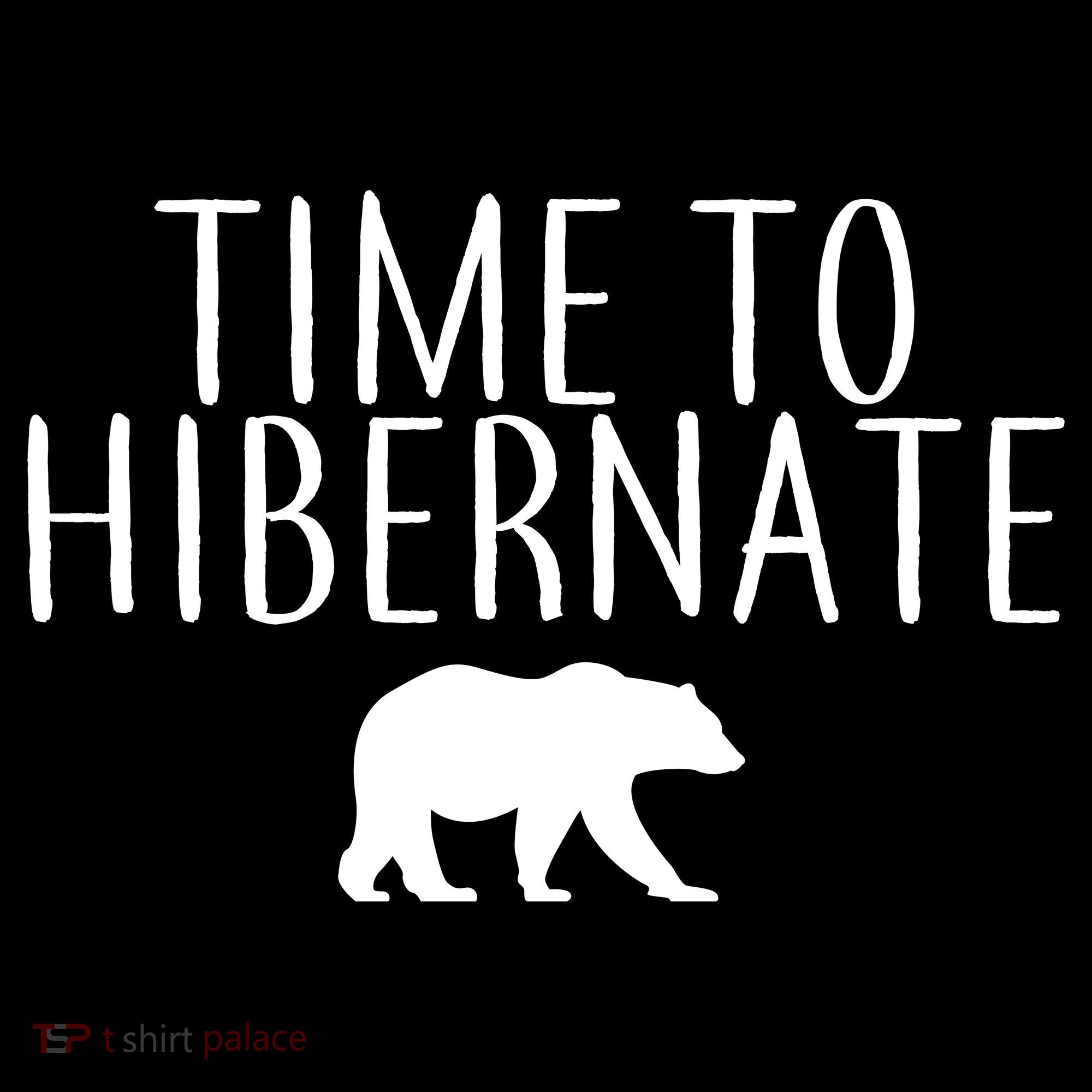 Time To Hibernate Apron