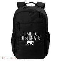 Time To Hibernate Backpack thumb 0