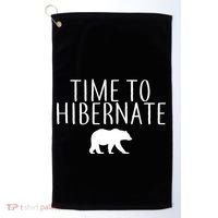 Time To Hibernate Golf Towel thumb 0