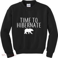 Time To Hibernate Kids Sweatshirt thumb 0