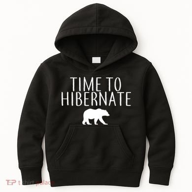Time To Hibernate Kids Hoodie