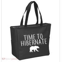 Time To Hibernate Tote Bag thumb 2