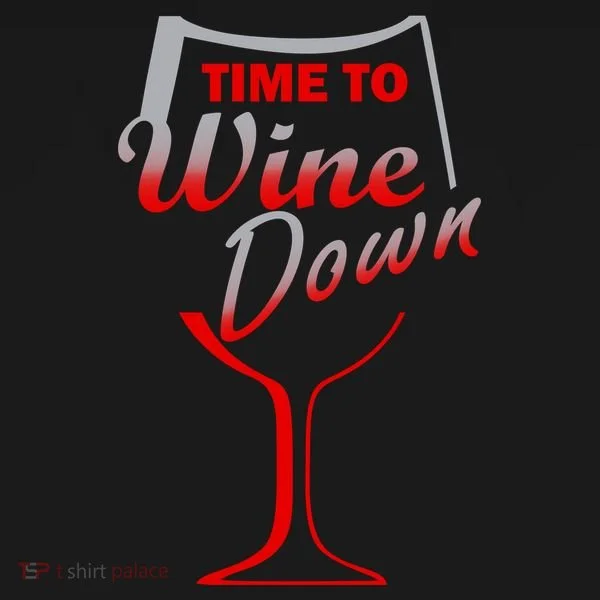 Time To Wine Down Doggie Tank