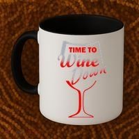 Time To Wine Down Coffee Mug thumb 2