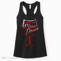 Time To Wine Down Women's Tank Top thumb 0
