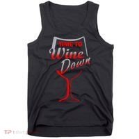 Time To Wine Down Tank Top thumb 0
