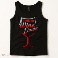 Time To Wine Down Tank Top thumb 2