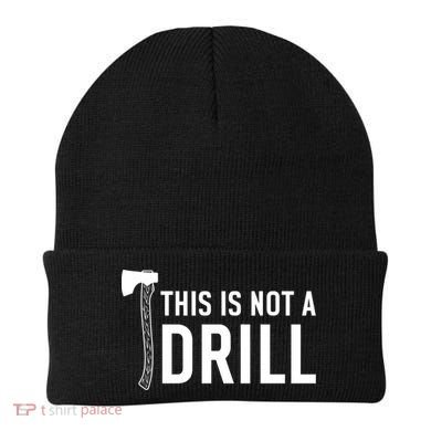 This Is Not A Drill Novelty Tools Great Gift Beanie