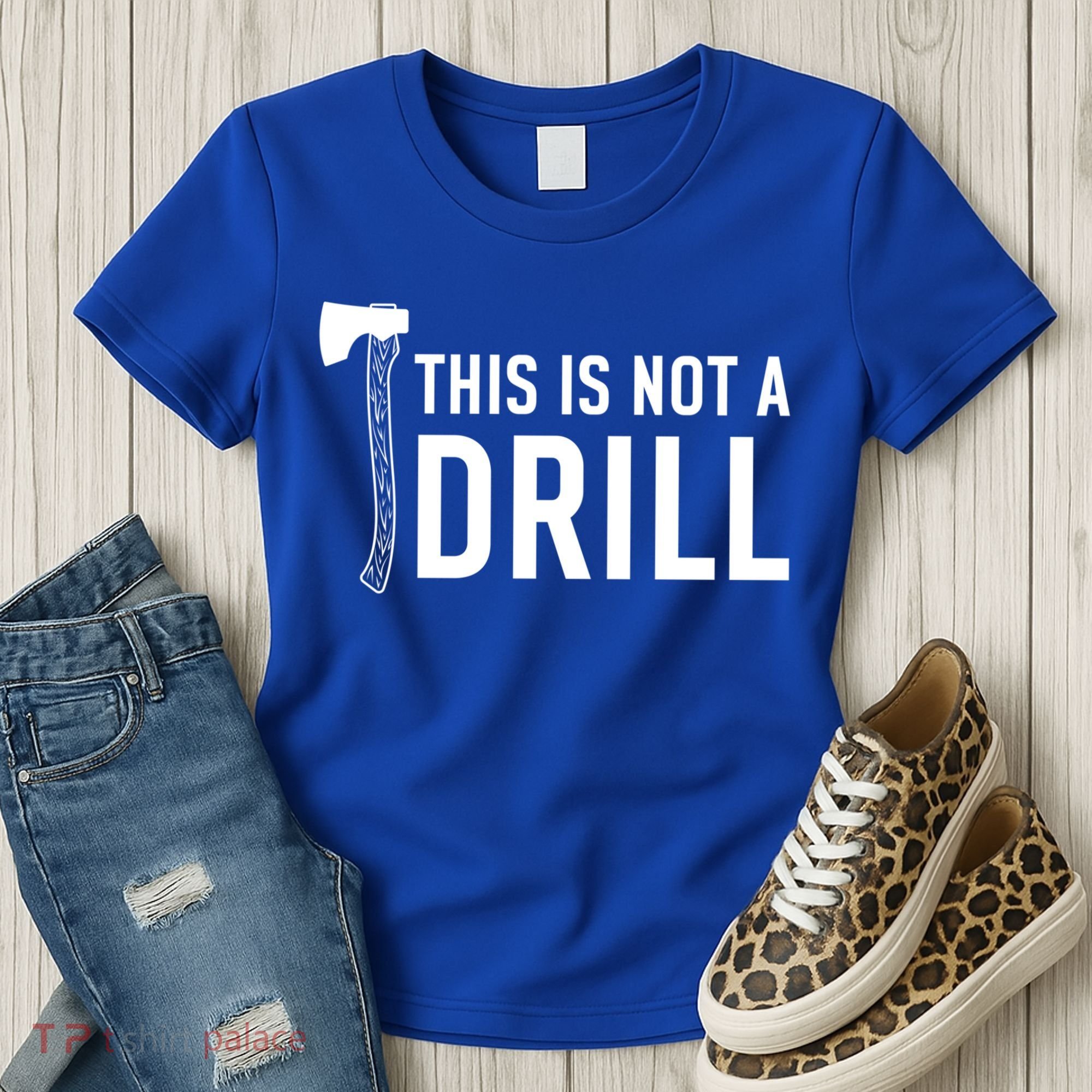 This Is Not A Drill Novelty Tools Great Gift Women's T-Shirt