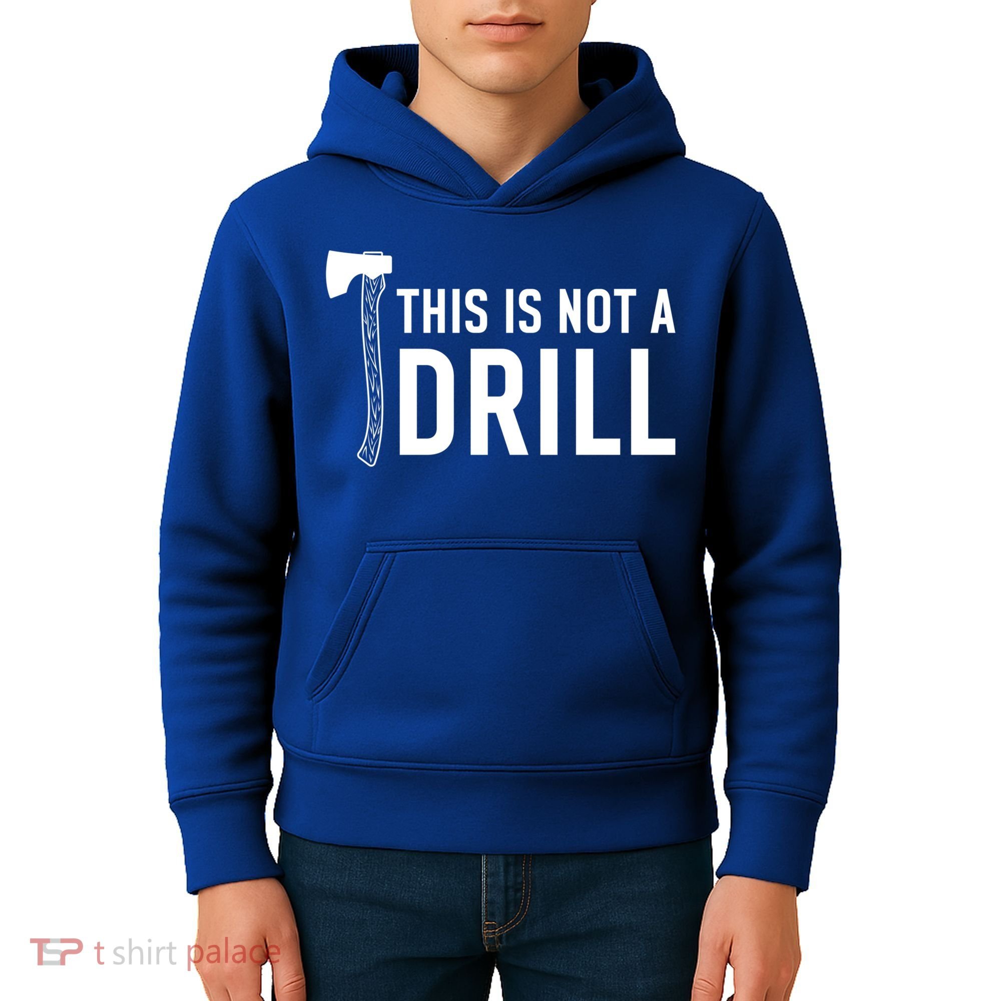 This Is Not A Drill Novelty Tools Great Gift Kids Hoodie