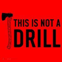 This Is Not A Drill Novelty Tools Great Gift Santa Hat thumb 1