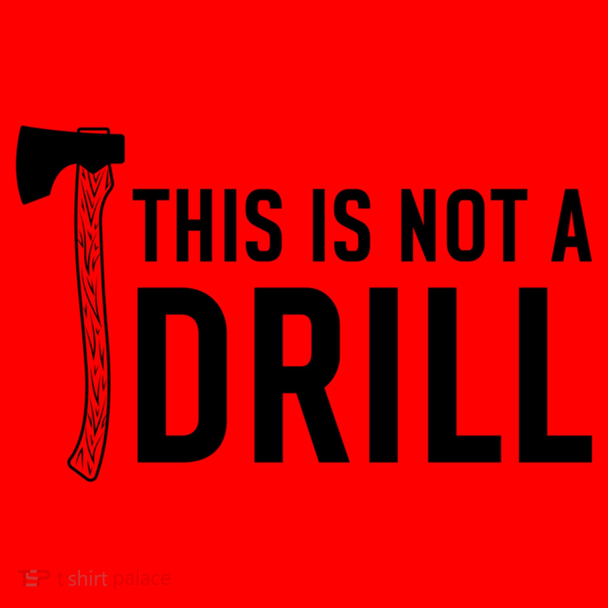 This Is Not A Drill Novelty Tools Great Gift Santa Hat