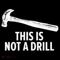 This Is Not A Drill Gift Funny Carpenter Gift Ornament thumb 1