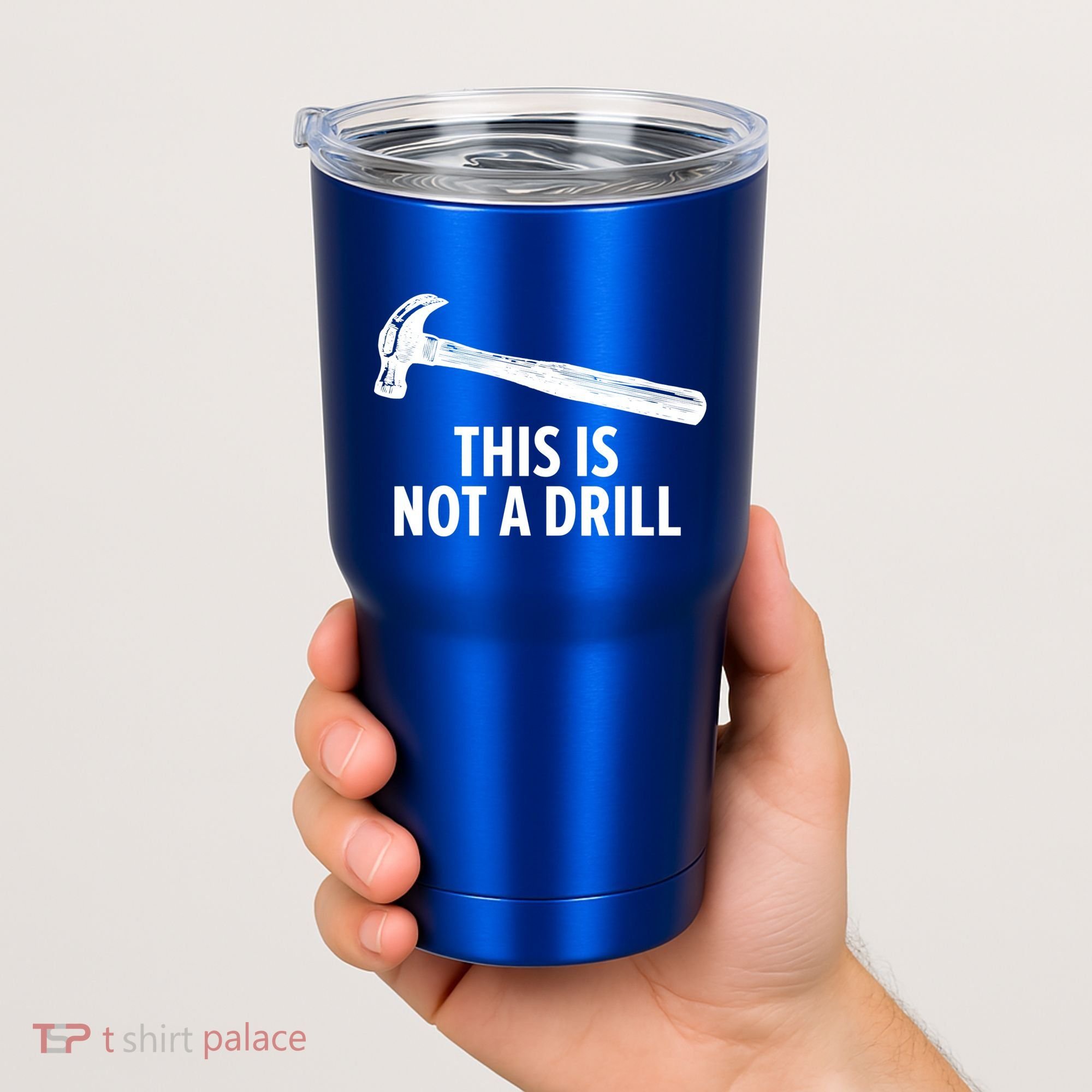This Is Not A Drill Gift Funny Carpenter Gift Tumbler
