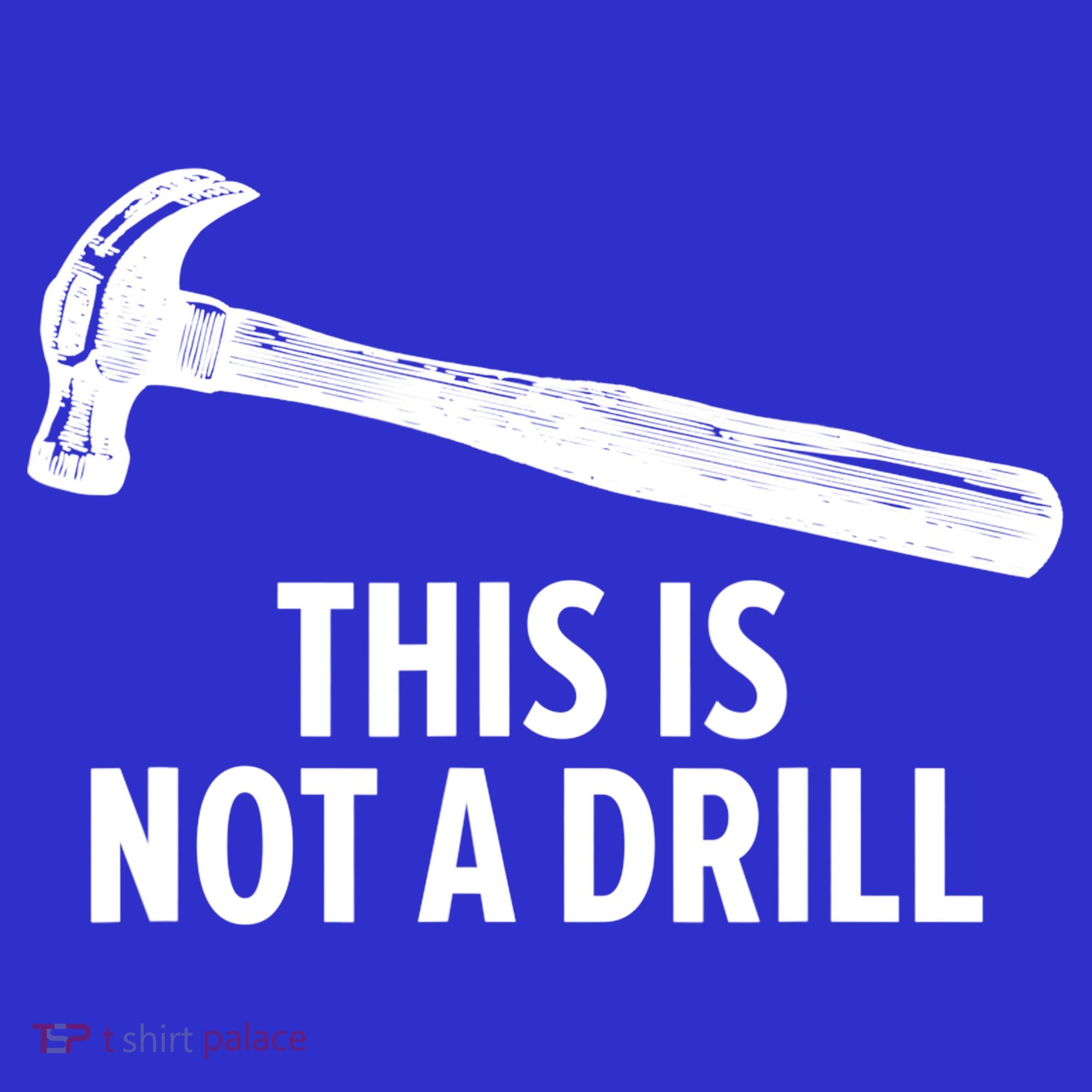 This Is Not A Drill Gift Funny Carpenter Gift Visor