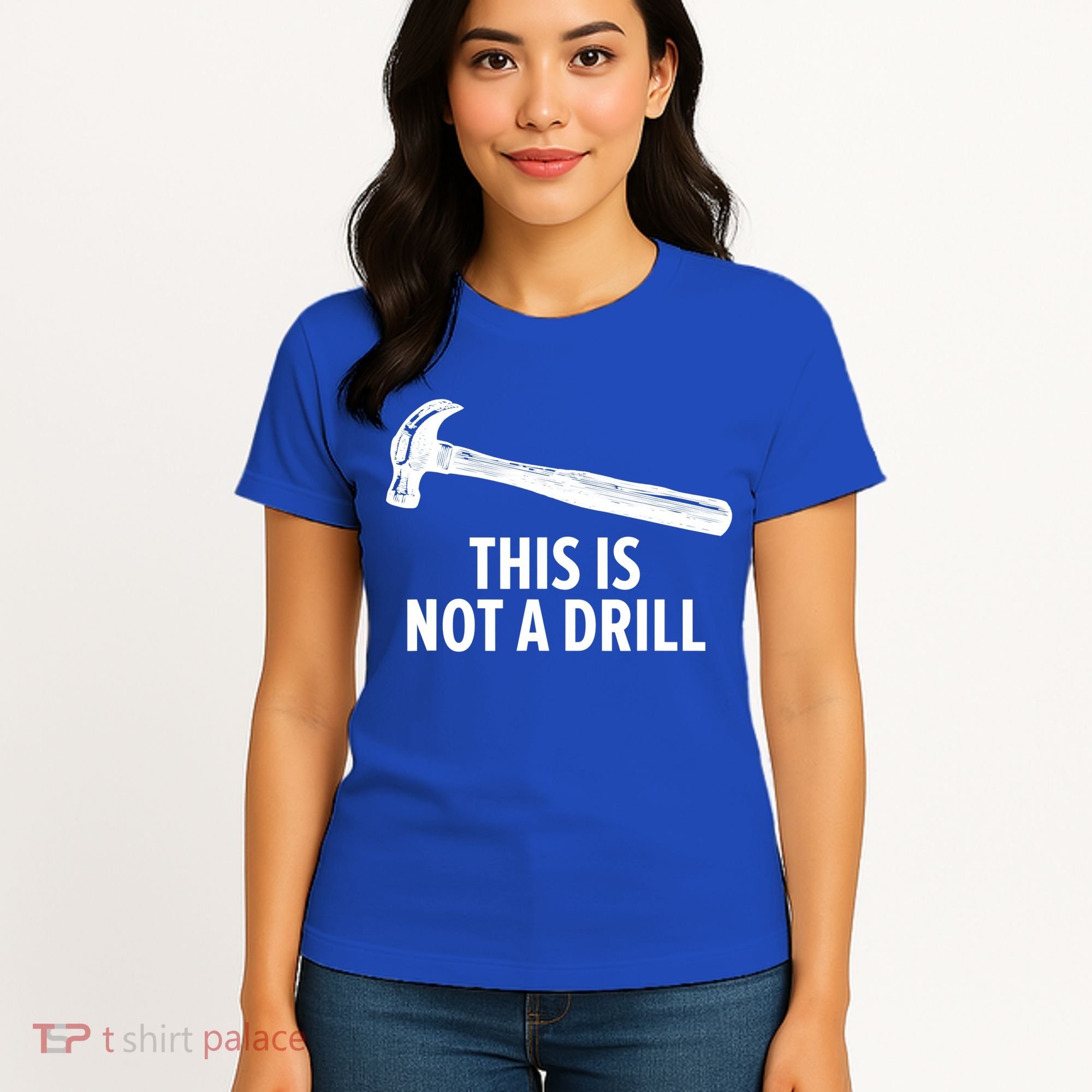 This Is Not A Drill Gift Funny Carpenter Gift Women's T-Shirt