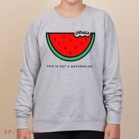 This Is Not A Watermelon Palestine Collection Women's Sweatshirt thumb 0