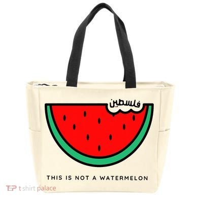 This Is Not A Watermelon Palestine Collection Tote Bag