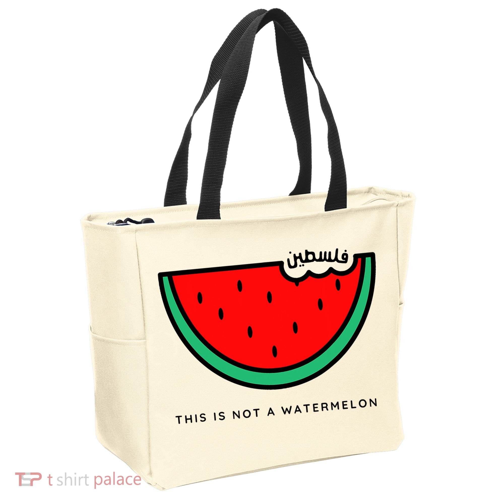 This Is Not A Watermelon Palestine Collection Tote Bag