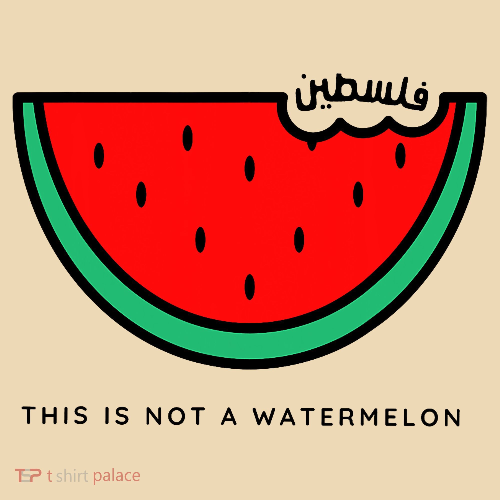 This Is Not A Watermelon Palestine Collection Tote Bag