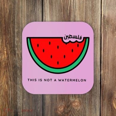 This Is Not A Watermelon Palestine Collection Coaster