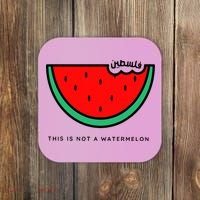 This Is Not A Watermelon Palestine Collection Coaster thumb 0