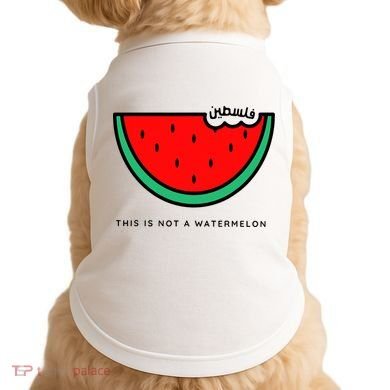This Is Not A Watermelon Palestine Collection Doggie Tank