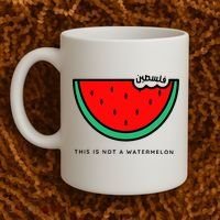 This Is Not A Watermelon Palestine Collection Coffee Mug thumb 2
