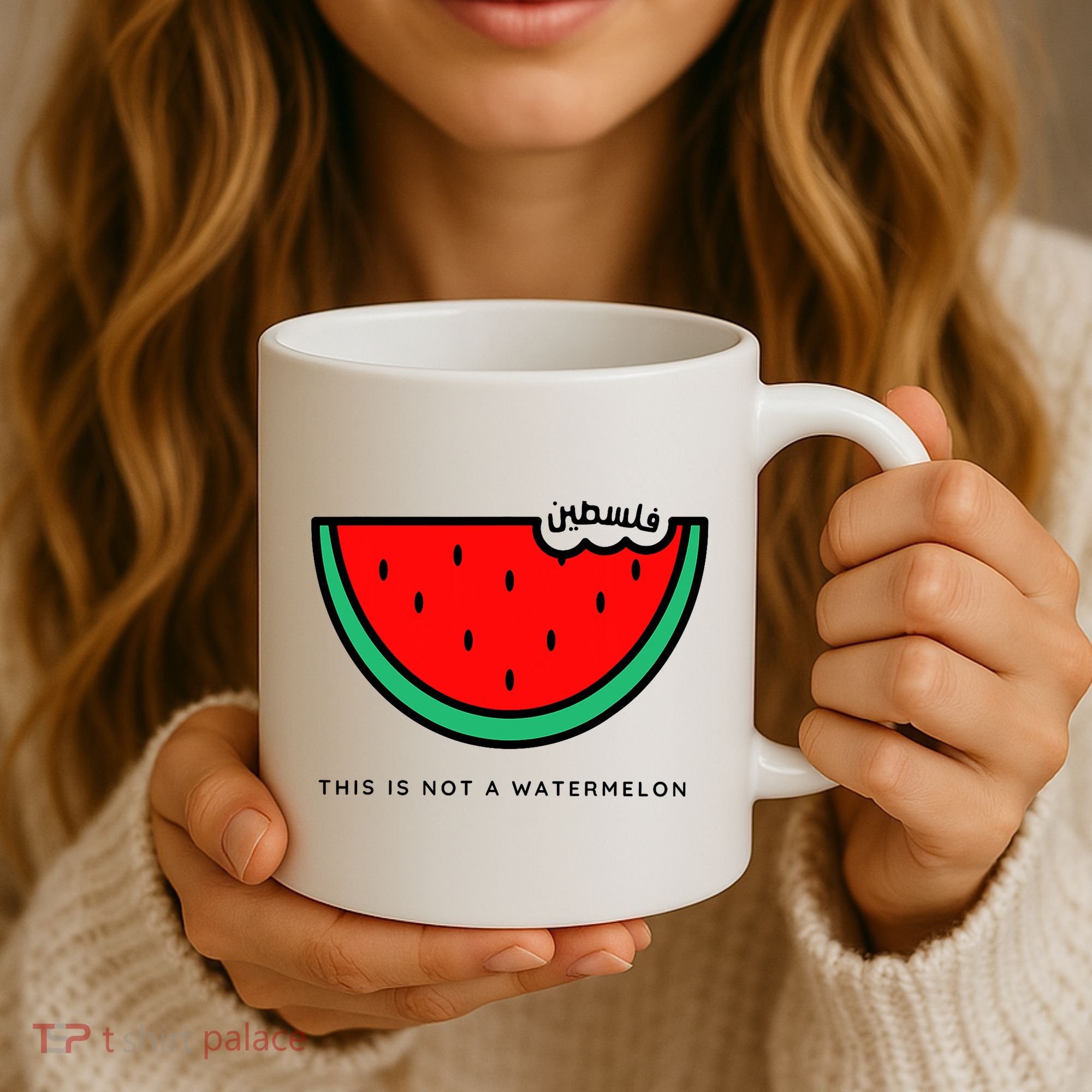 This Is Not A Watermelon Palestine Collection Coffee Mug