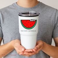This Is Not A Watermelon Palestine Collection Tumbler thumb 2